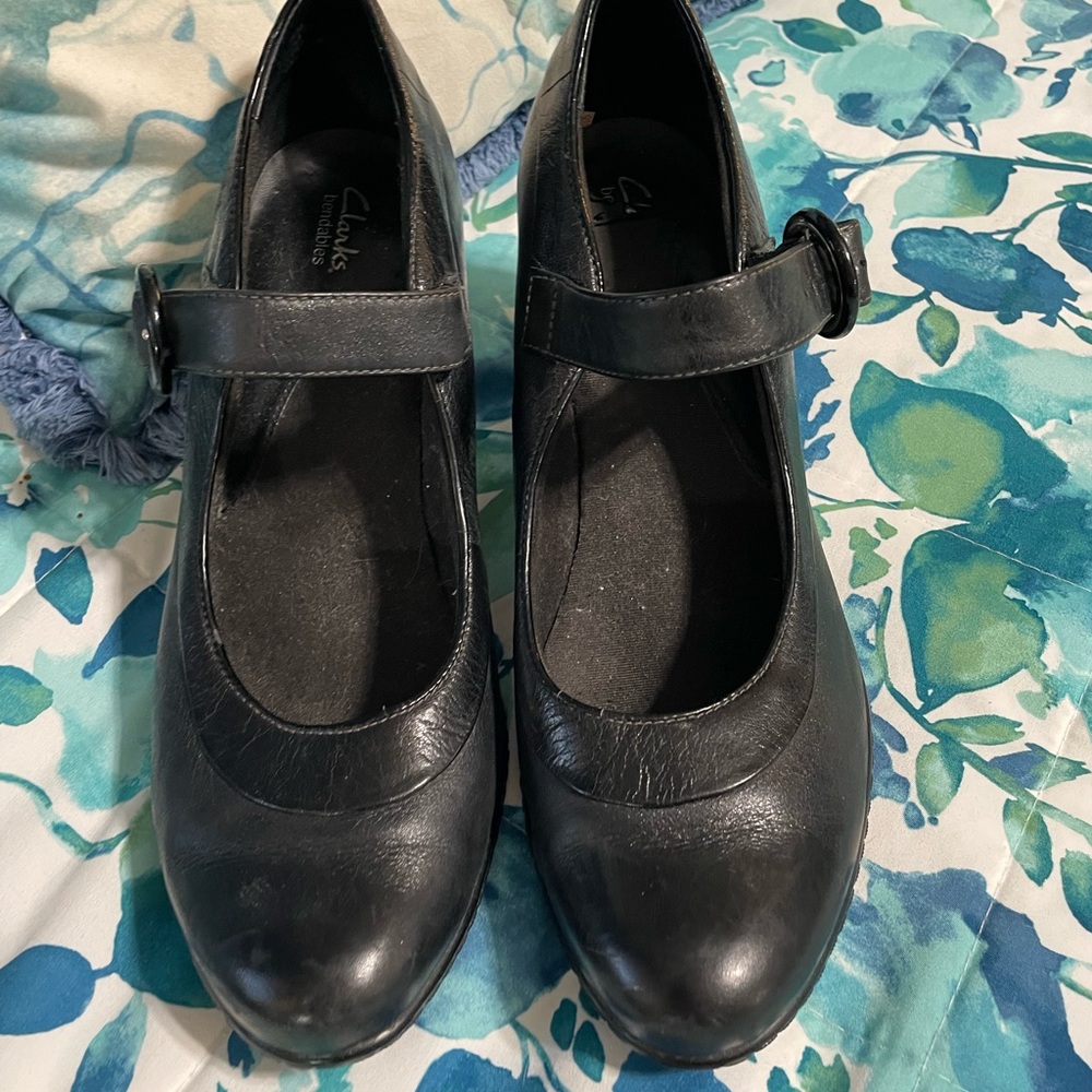Clark’s Black Mary Janes